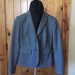 Ann Taylor Petite Tweed Jacket